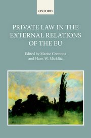 Cover for 

Private Law in the External Relations of the EU






