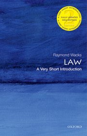 Cover for 

Law: A Very Short Introduction






