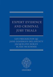 Cover for 

Expert Evidence and Criminal Jury Trials






