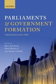 Cover for 

Parliaments and Government Formation






