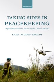 Cover for 

Taking Sides in Peacekeeping






