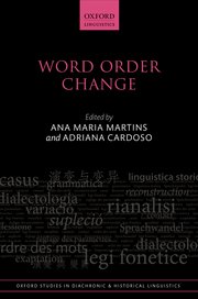 Cover for 

Word Order Change







