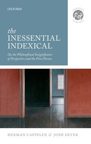 Cover for 

The Inessential Indexical






