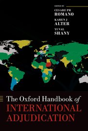 Cover for 

The Oxford Handbook of International Adjudication






