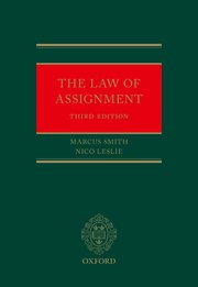 Cover for 

The Law of Assignment






