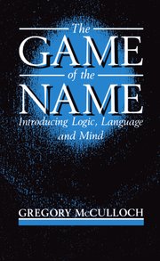 Cover for 

The Game of the Name







