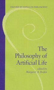 Cover for 

The Philosophy of Artificial Life






