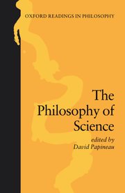 Cover for 

The Philosophy of Science






