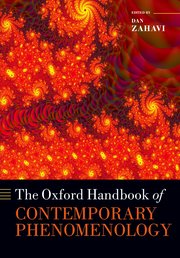 Cover for 

The Oxford Handbook of Contemporary Phenomenology






