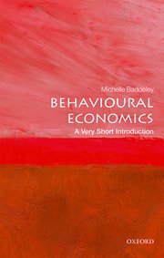 Cover for 

Behavioural Economics: A Very Short Introduction






