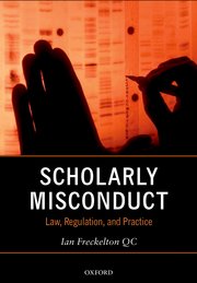 Cover for 

Scholarly Misconduct






