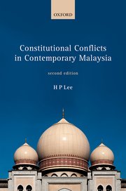 Cover for 

Constitutional Conflicts in Contemporary Malaysia






