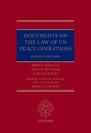 Cover for 

Documents on the Law of UN Peace Operations






