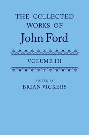 Cover for 

The Collected Works of John Ford







