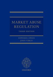 Cover for 

Market Abuse Regulation






