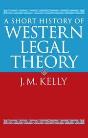 Cover for 

A Short History of Western Legal Theory






