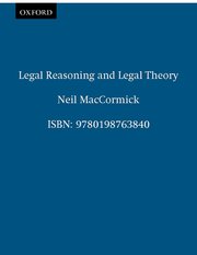 Cover for 

Legal Reasoning and Legal Theory






