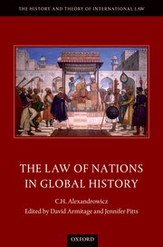 Cover for 

The Law of Nations in Global History






