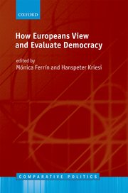 Cover for 

How Europeans View and Evaluate Democracy






