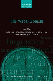 Cover for 

The Verbal Domain






