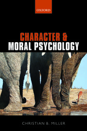 Cover for 

Character and Moral Psychology







