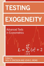 Cover for 

Testing Exogeneity






