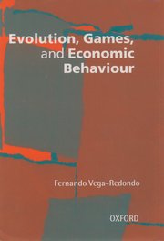 Cover for 

Evolution, Games, and Economic Behaviour






