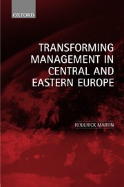 Cover for 

Transforming Management in Central and Eastern Europe






