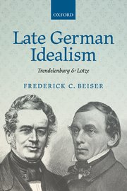 Cover for 

Late German Idealism






