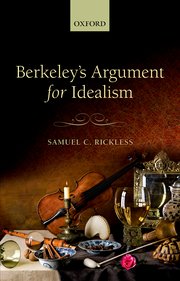 Cover for 

Berkeleys Argument for Idealism






