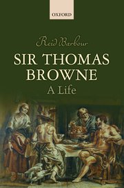 Cover for 

Sir Thomas Browne






