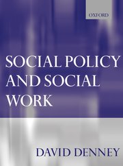 Cover for 

Social Policy and Social Work






