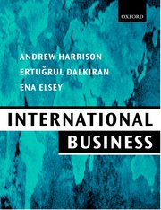 Cover for 

International Business






