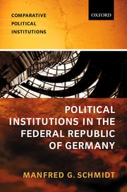 Cover for 

Political Institutions in the Federal Republic of Germany






