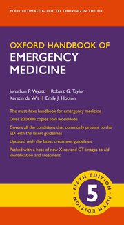 Cover for 

Oxford Handbook of Emergency Medicine






