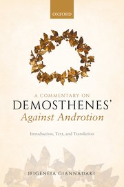 Cover for 

A Commentary on Demosthenes Against Androtion







