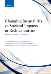Cover for 

Changing Inequalities and Societal Impacts in Rich Countries






