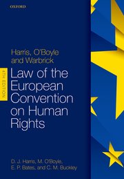 Cover for 

Harris, OBoyle, and Warbrick: Law of the European Convention on Human Rights






