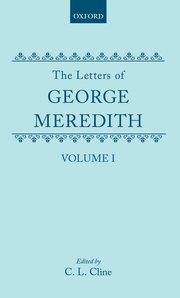 Cover for 

The Letters of George Meredith






