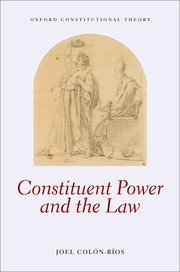 Cover for 

Constituent Power and the Law






