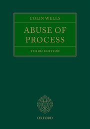 Cover for 

ABUSE OF PROCESS






