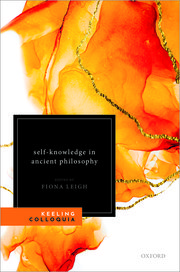 Cover for 

Self-Knowledge in Ancient Philosophy






