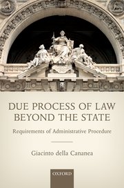 Cover for 

Due Process of Law Beyond the State






