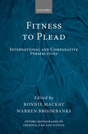 Cover for 

Fitness to Plead






