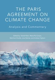 Cover for 

The Paris Agreement on Climate Change






