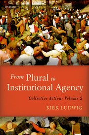 Cover for 

From Plural to Institutional Agency






