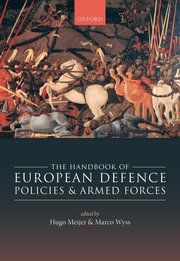 Cover for 

The Handbook of European Defence Policies and Armed Forces






