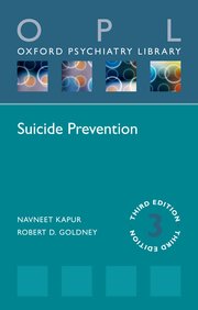 Cover for 

Suicide Prevention






