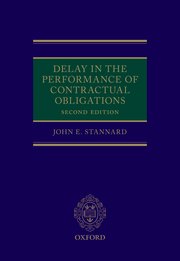 Cover for 

Delay in the Performance of Contractual Obligations






