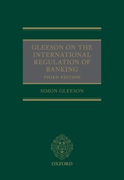 Cover for 

Gleeson on the International Regulation of Banking






